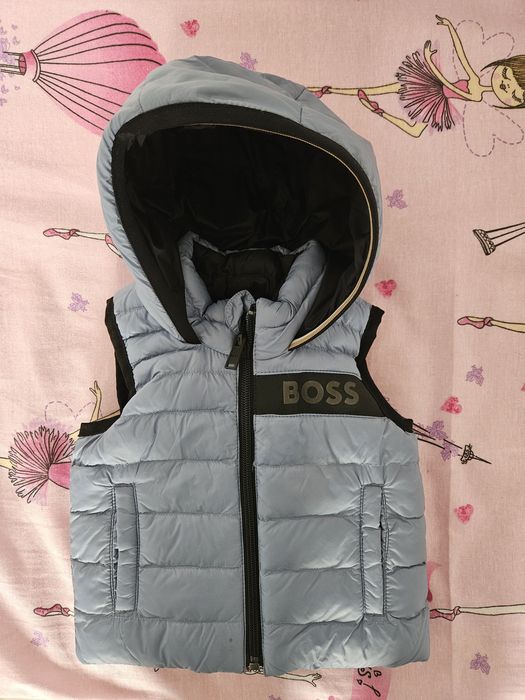 Vesta bleu bebe Hugo