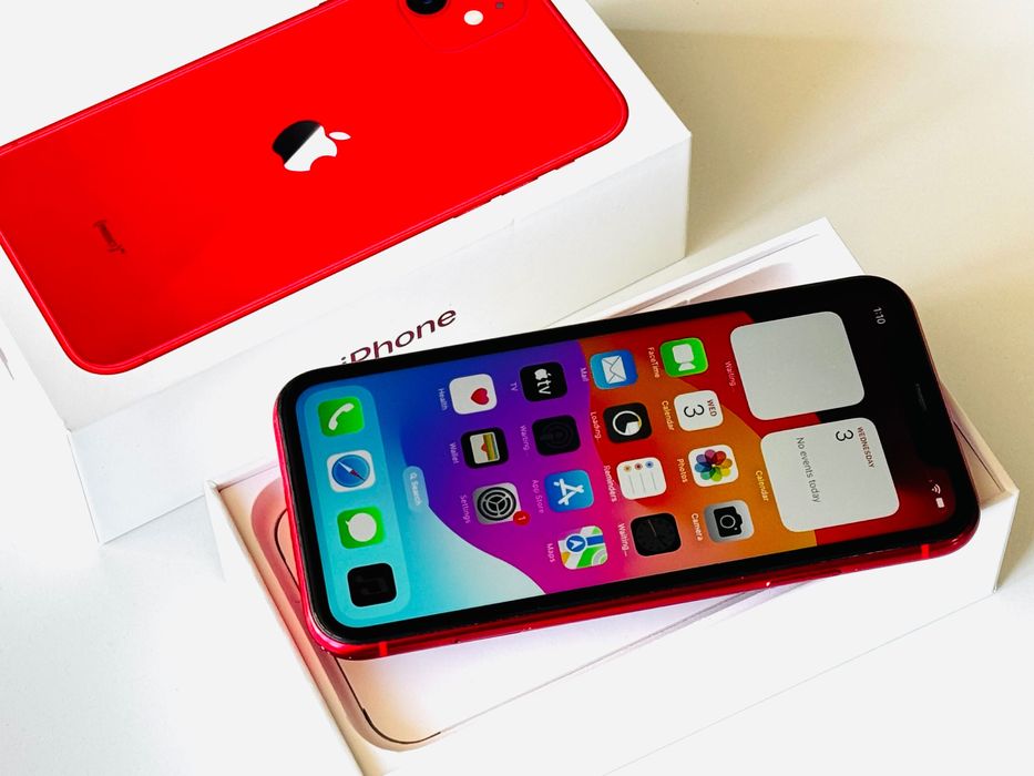 Iphone 11 64GB Red Като нов! 95% Батерия! Гаранция 6 месеца