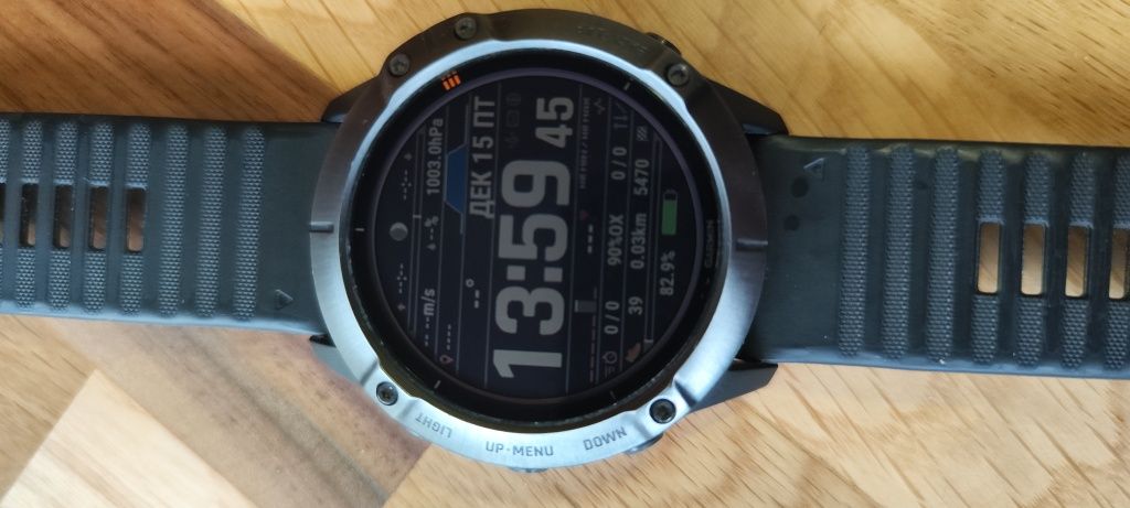 Garmin Fenix 6 x Pro Solar Titan