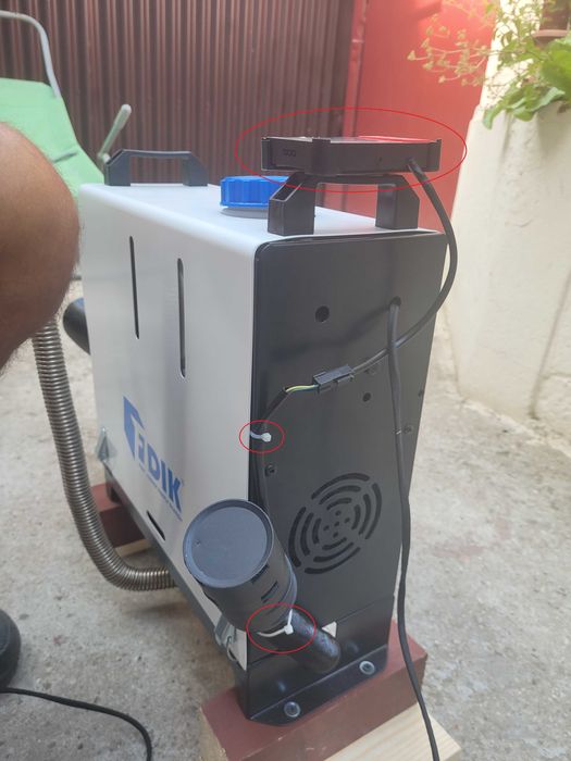 IEFTIN (nou) - Sirocou webasto FDIK 5kw bluetooth + alimentator