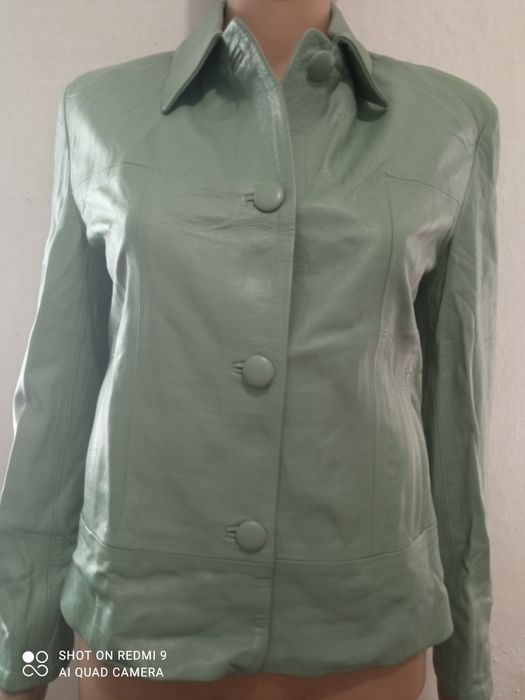 GEACĂ de piele,de damă, originală de la ERTON.Made in ITALY.