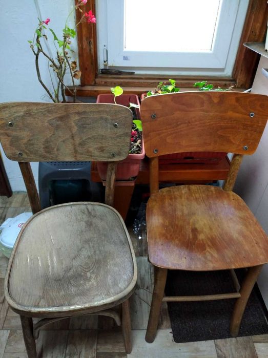 Стари столове от времето на соца
