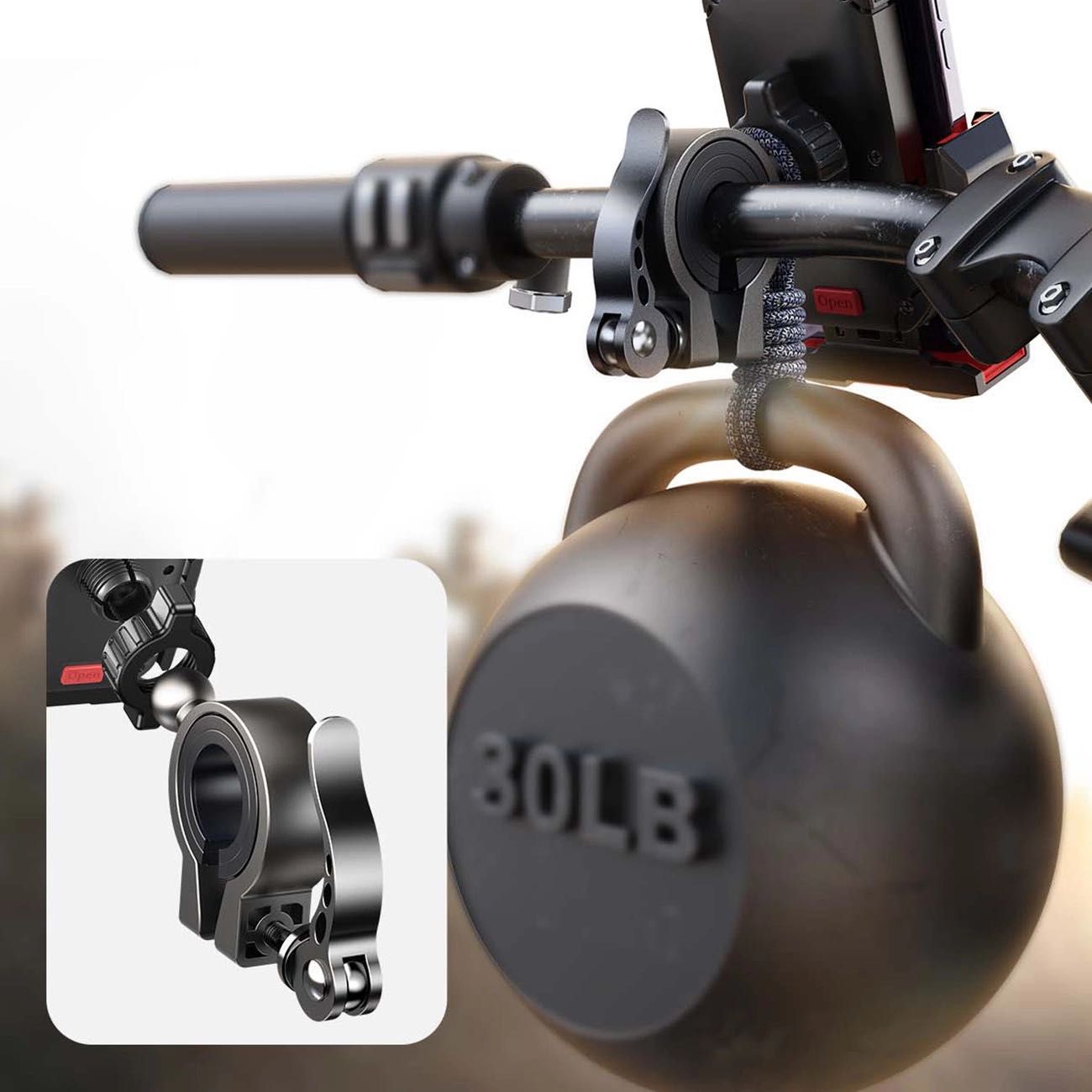 Стойка телефон за колело и мотор ,Joyroom 4.7'- 7 inch