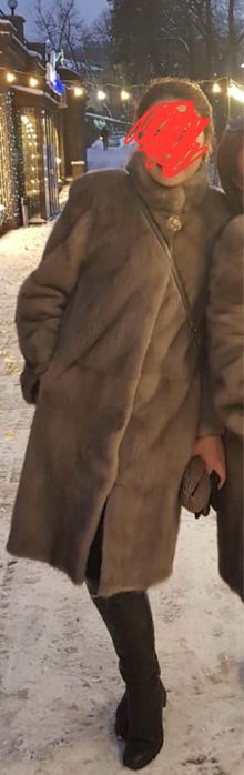 Норковая шуба б/у в отличном состоянии