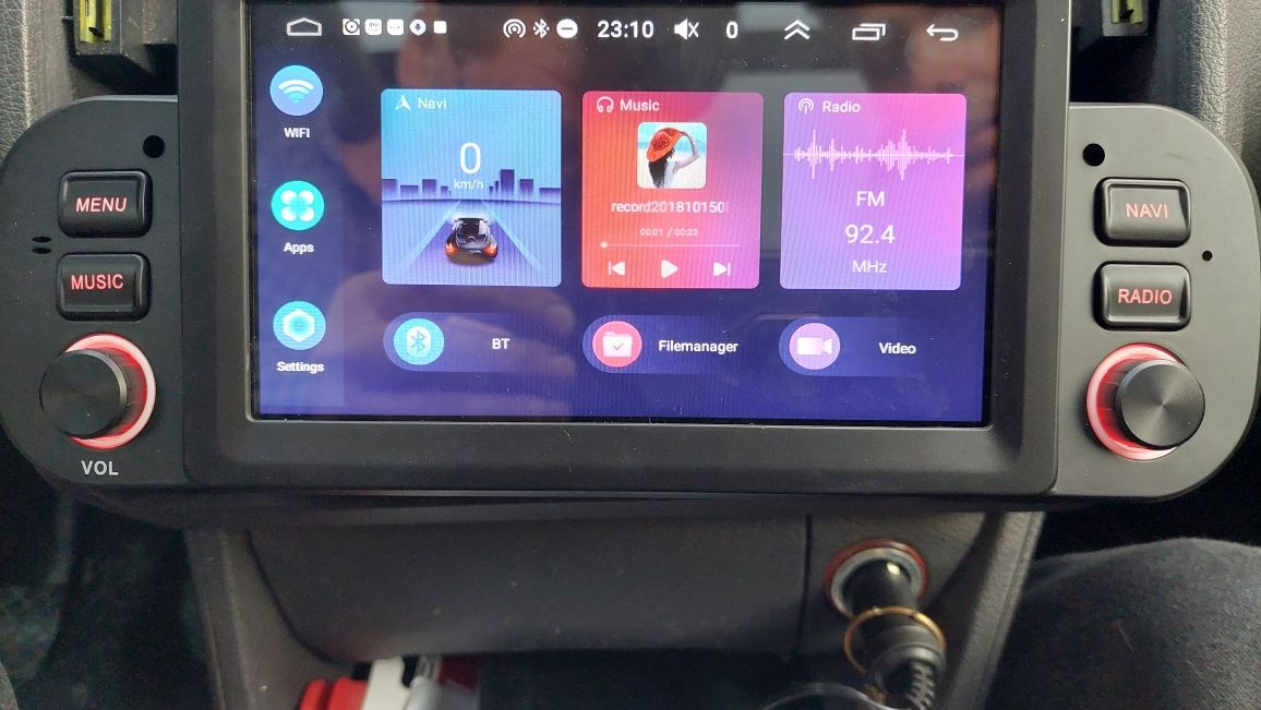 Radio auto 2DIN, navigație,android 11.0 cu funcția de Apple carplay și