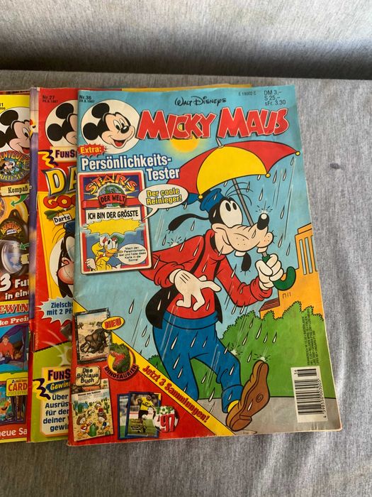 лот книжки Micky Maus 6 броя