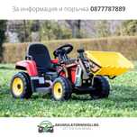 Детски Акумулаторен Трактор BJ611C, 60W, 12V/4.5Ah, Bluetooth
