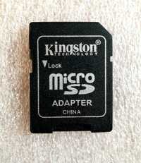 Adaptor Adaptoare SD card pentru microSD card cititor carduri Kingston