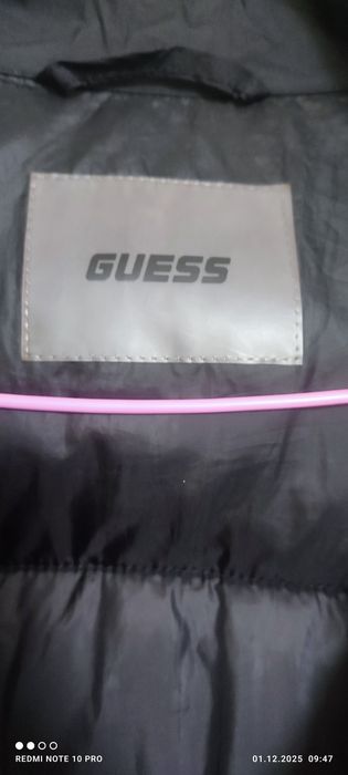 Дамско пухено яке Guess – оригинал