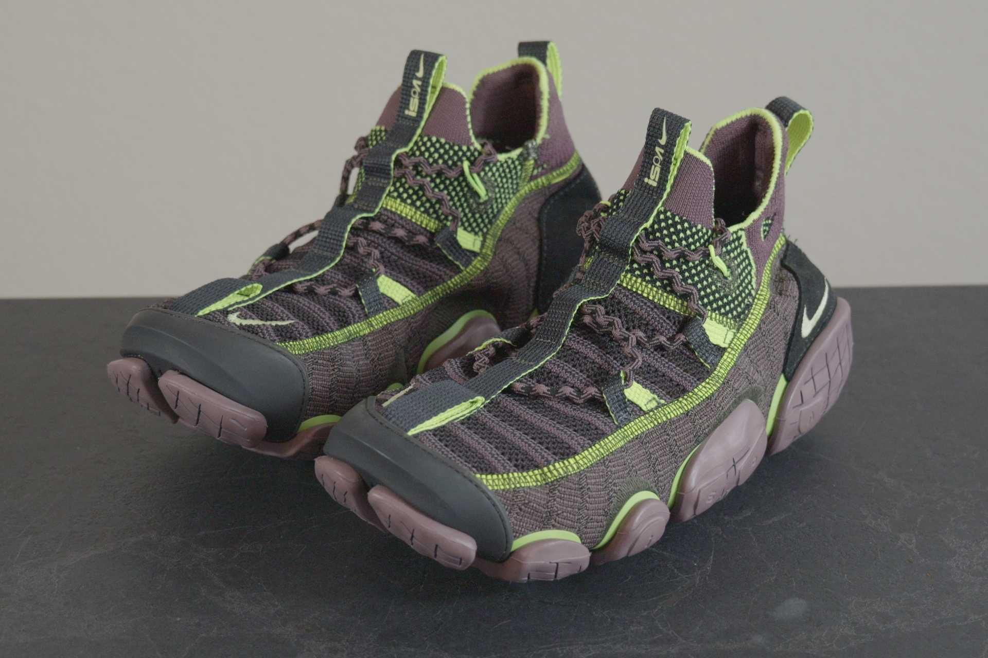 Нови! Nike ISPA Link Off Noir Limelight - 38 номер