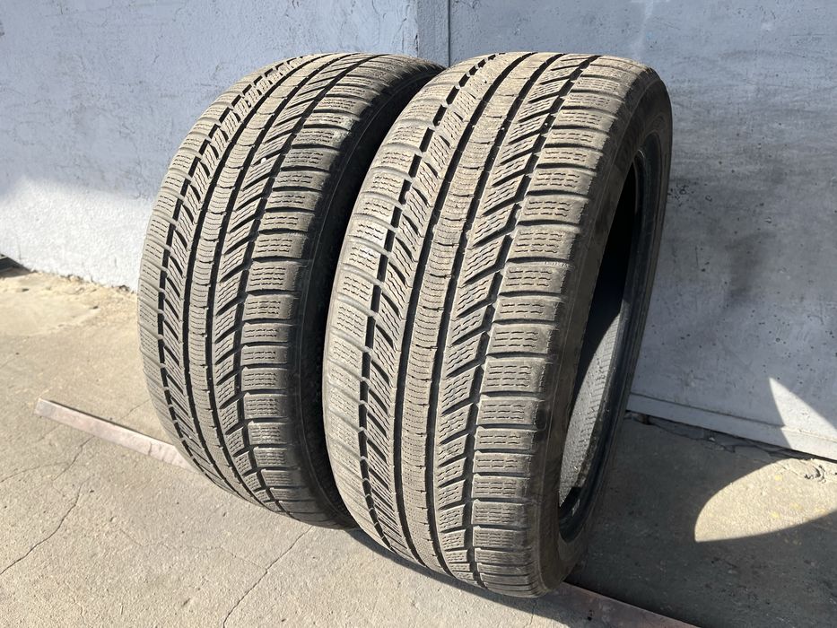 2 бр. зимни гуми 245/45/18 Continental DOT 2623 5 mm