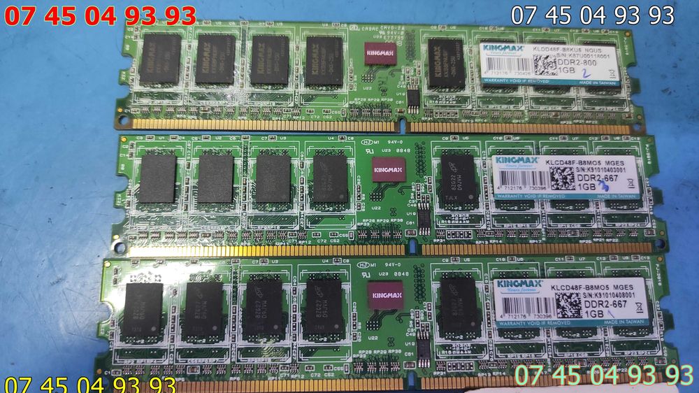 module ram pc desktop DDR 2 si DDR3 netestate pret pe buc