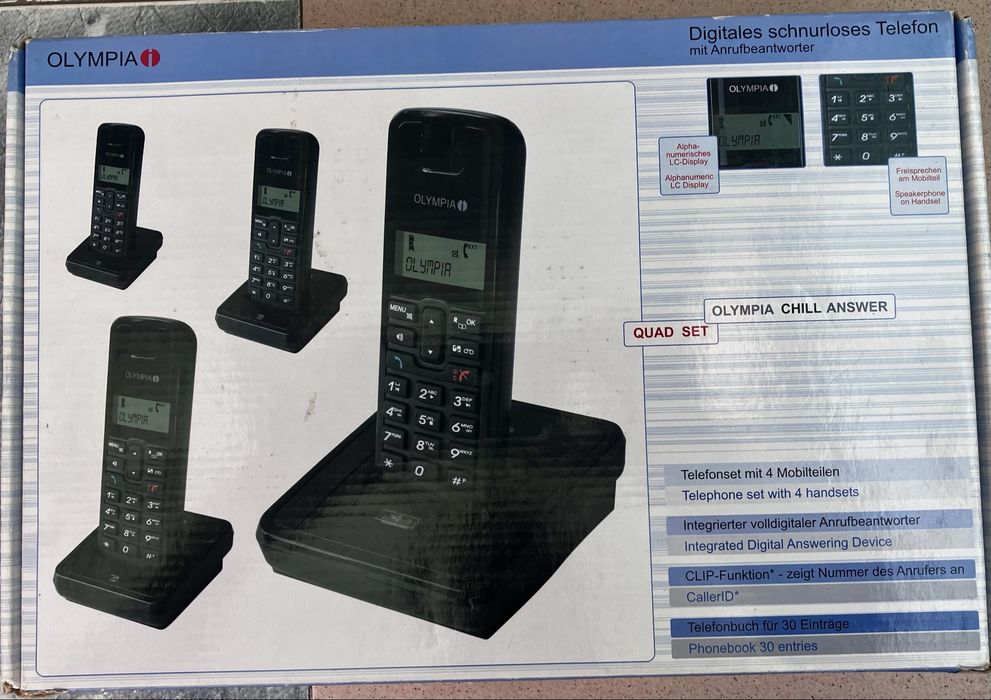 Telefoane fara fir Receptoare multiple 4 Olympia