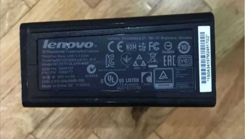 Vand docking station Lenovo ThinkPad Basic USB 3.0 Dock