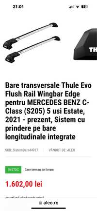 Thule Edge - Merceses C-220 wagon