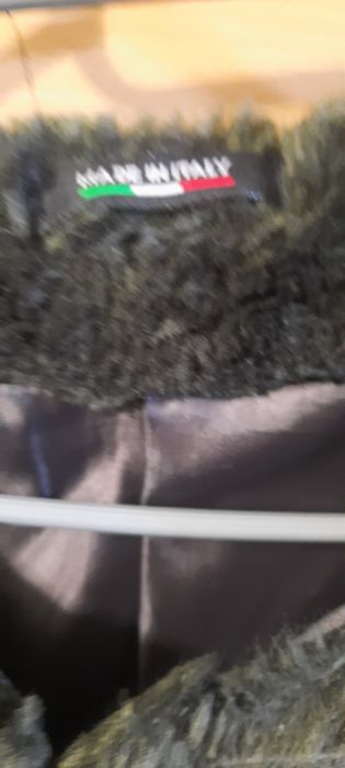 Haină din blană artificială