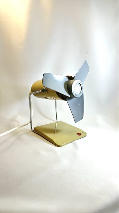Ventilator vintage Progress W11 made in Italy vechi de birou masa