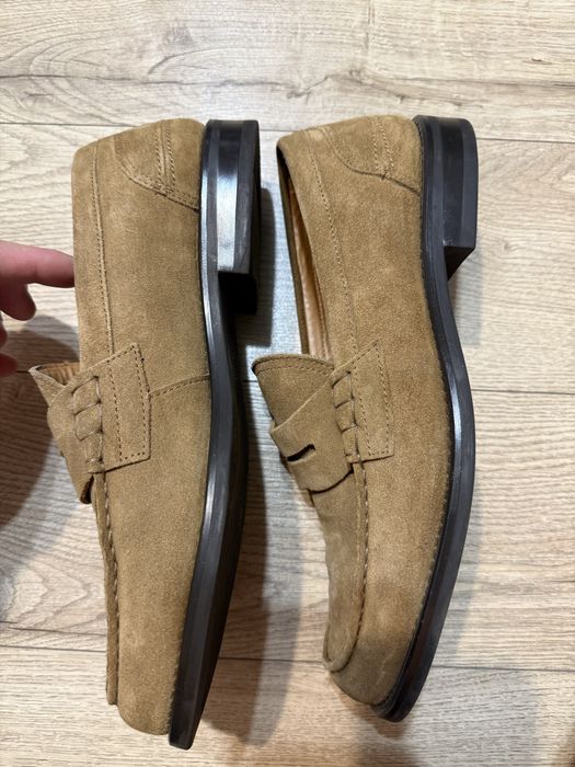 Pantofi ZARA din piele intoarsa.