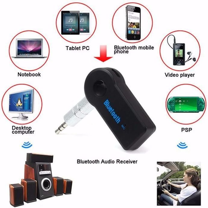 Bluetooth(блютуз) AUX адаптер(ресивер), модулятор.