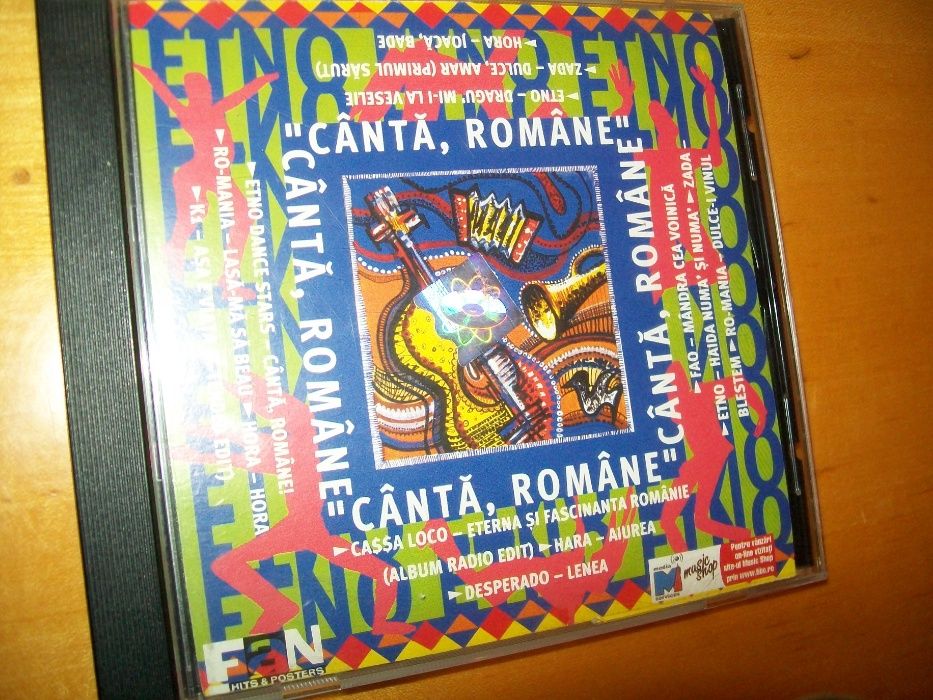 Cântă Române 2001 CD Nou