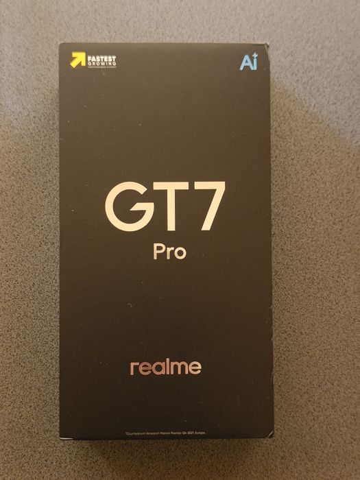 Realme GT 7 PRO gray, Snapdragon 8 Elite, 12GB RAM, 256GB storage