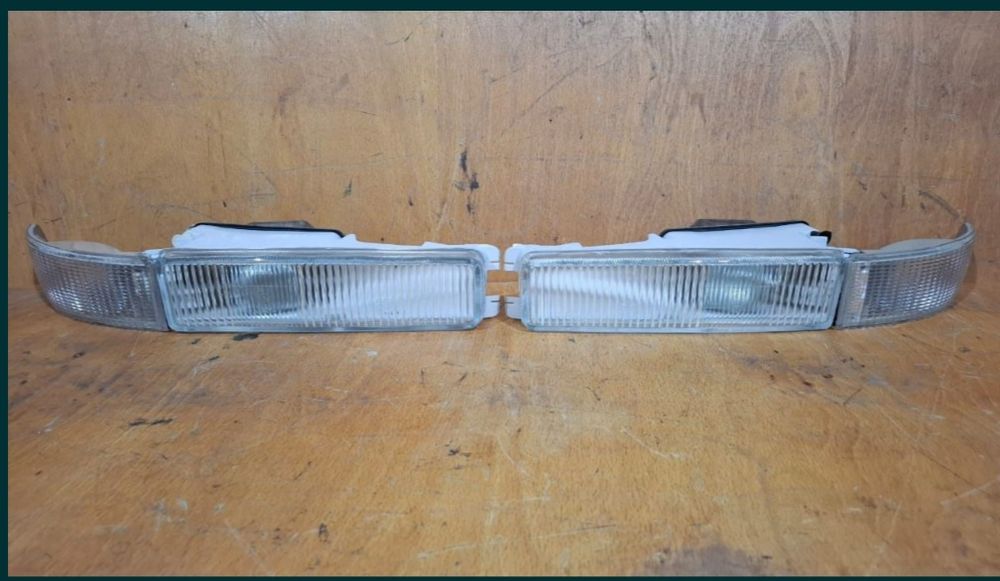 Оптика в бампер на Ауди В4