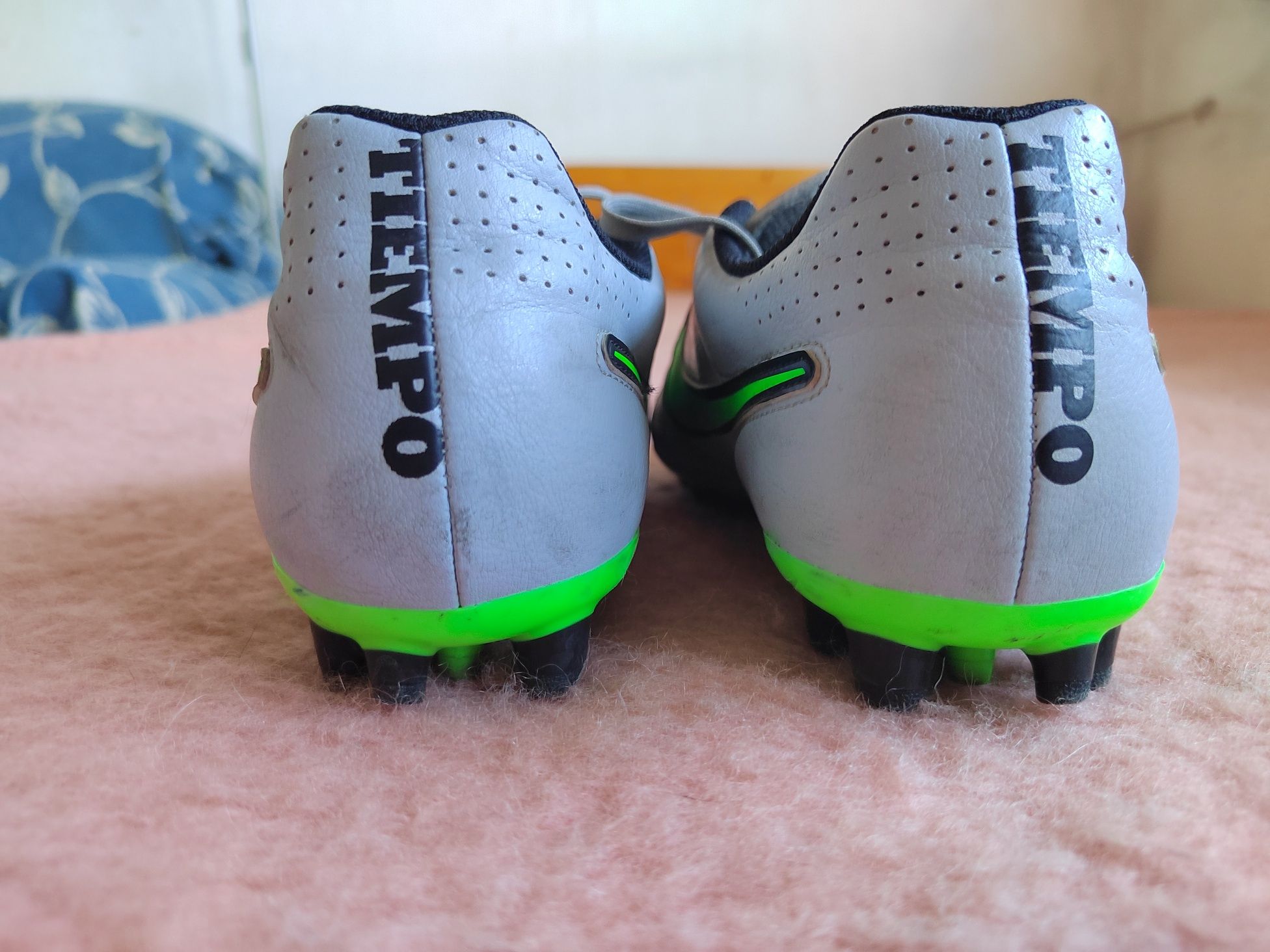 Nike Tiempo real leather 42,бутонки естествена кожа