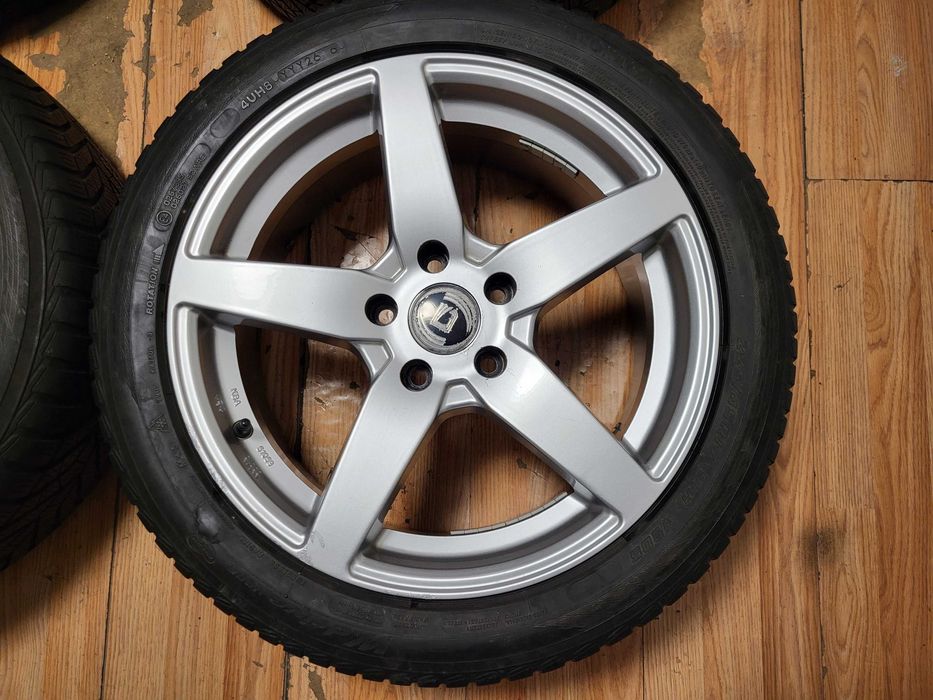 джанти 17" 5x112 Mercedes Audi Vw 225/45/17 зимни гуми