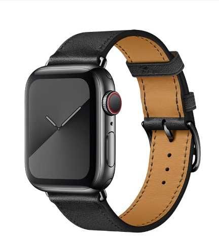 Curea Bratara Piele ceas Apple Watch 7 6 5 4 3 2 1 SE 42mm 44mm 45mm