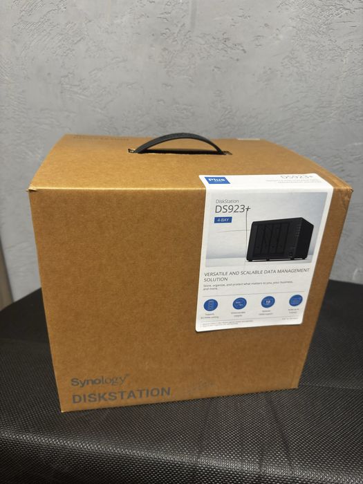 Synology DS923+ 20TB Exos + 16GB RAM – NAS performant, Plug & Play