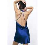 Rochie mini satinata Zara special edition