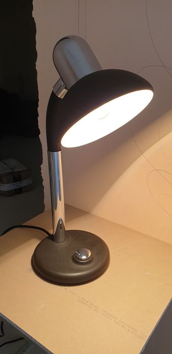 Accesoriu decorațiune electrica metal alama Hillebrand Germania 1970