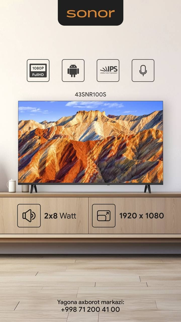 Sonor 43SNR100S Smart 43TV FullHD