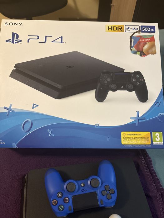 Ps4,7 jocuri, cablu HDMI,cablu de alimentare,2 manete