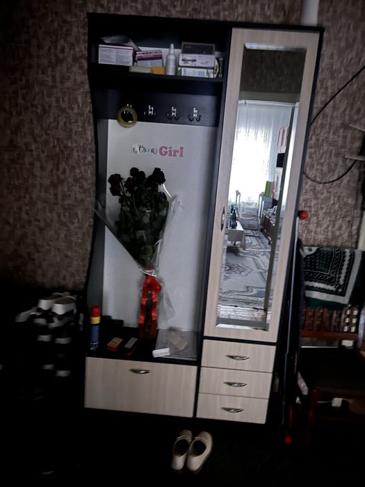 Срочно продаю прихожей шкаф в хорошем состоянии и продаю всё из дома