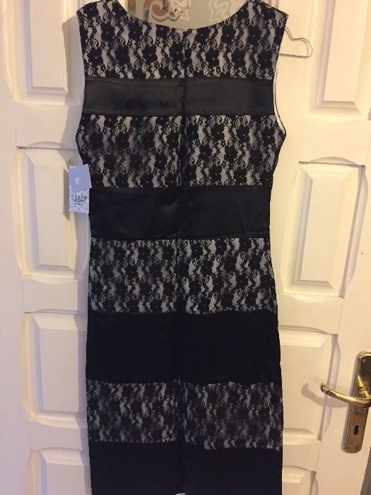 Vand rochie neagra midi eleganta NOUA