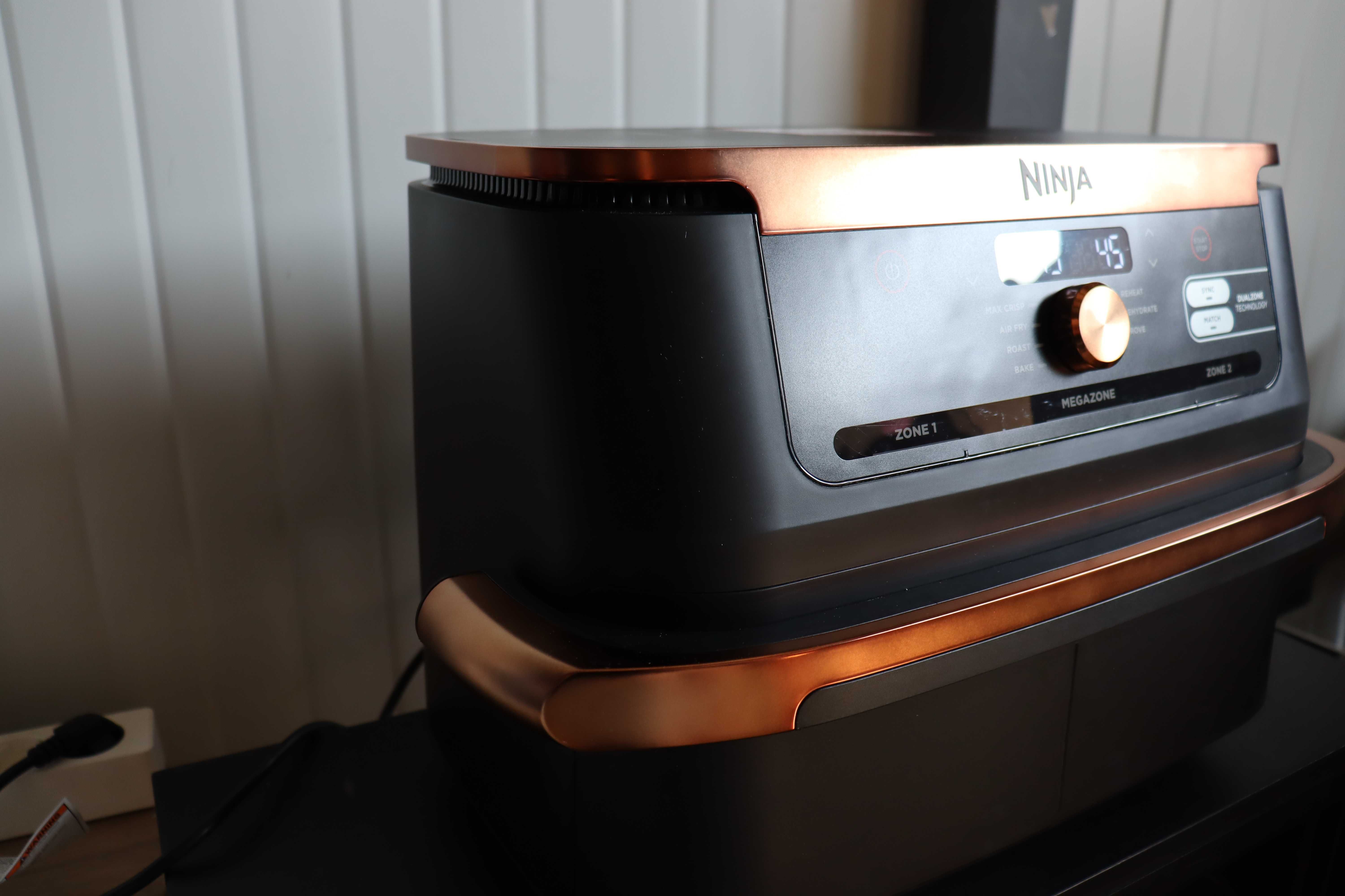 Фритюрник, Air Fryer Ninja Foodi FlexDrawer, двузонов, 10,4L 7в1