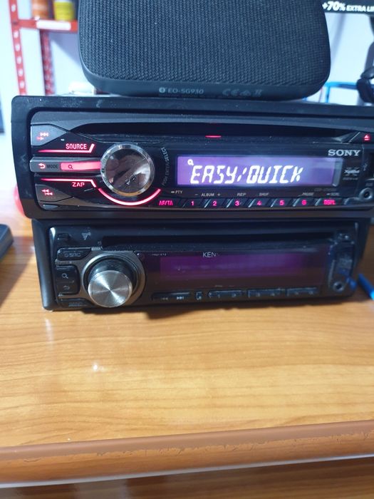 Radio cd auto Sony xplod 4x52w+Kenwood,