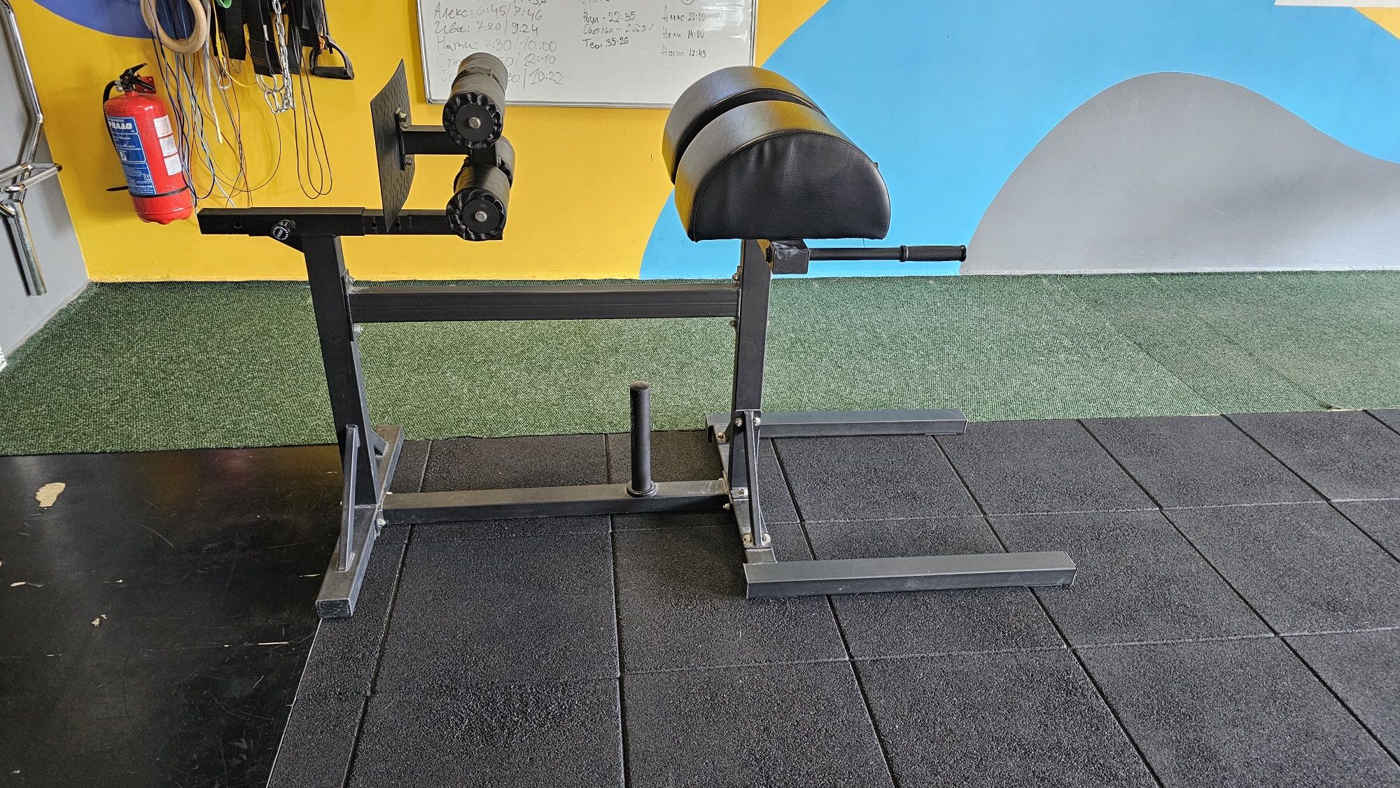 GHD пейка, Glute ham developer, Машина за развитие на задни бедра