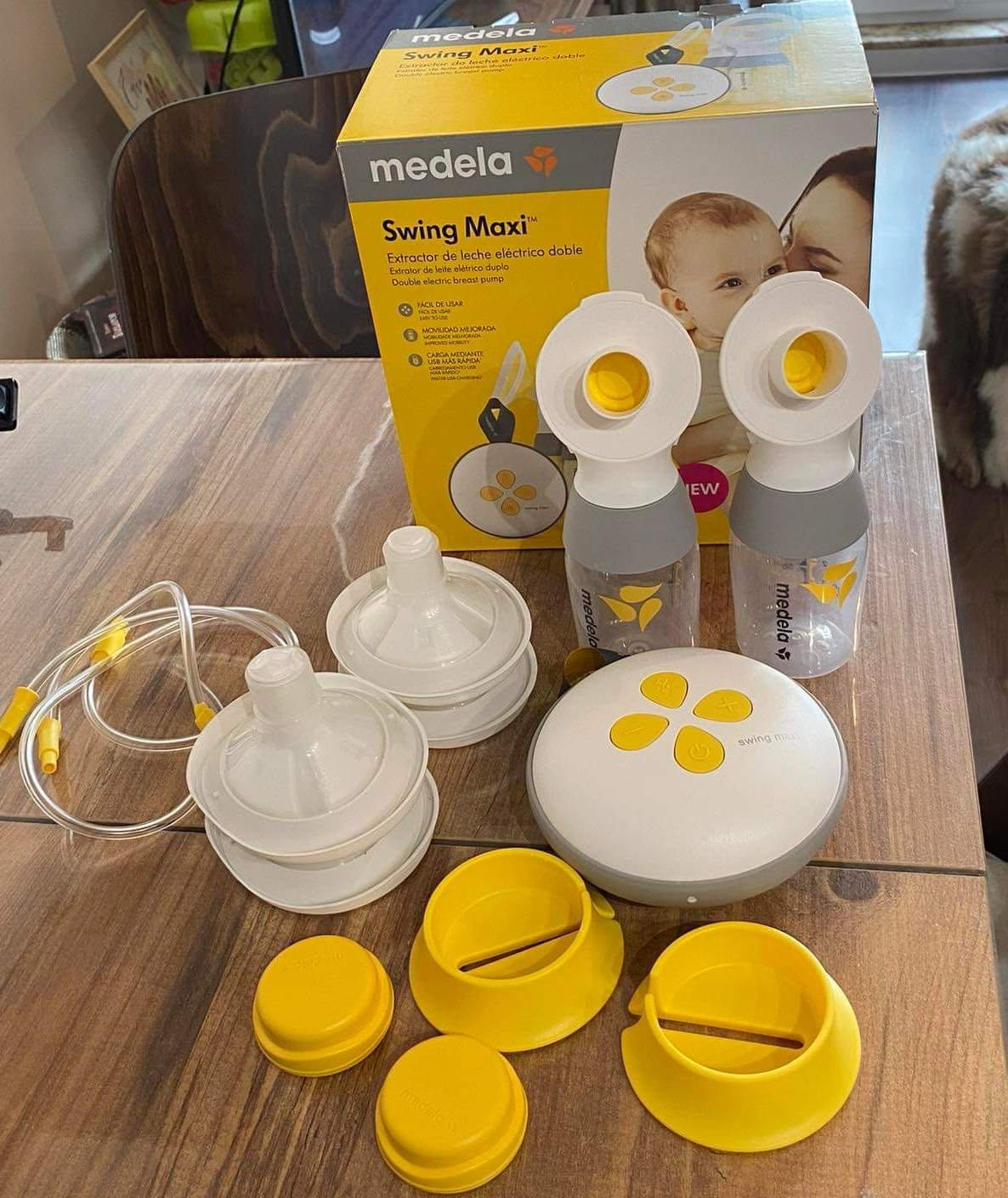 Помпа за кърма Medela Swing Maxi, Електрическа