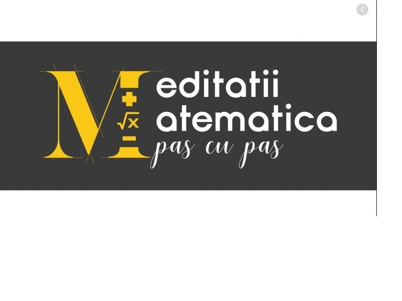 Meditatii Matematica