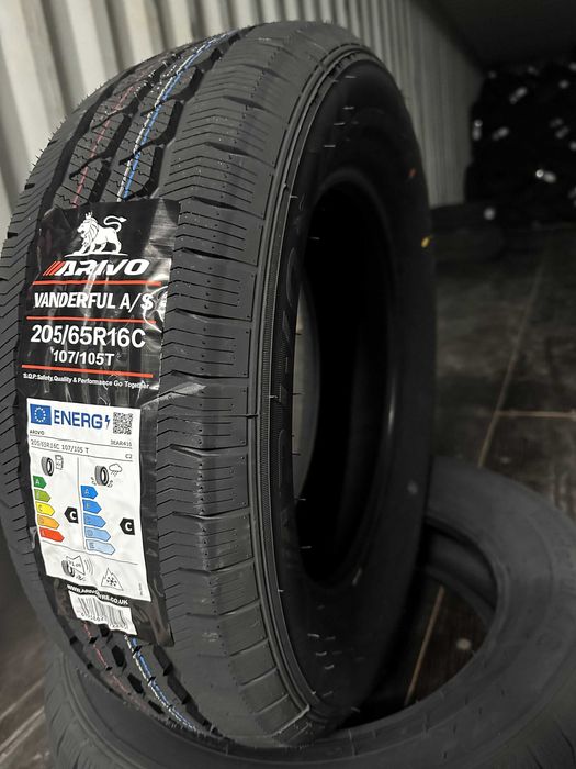 Нови Всесезонни Бусови Гуми Arivo Vanderful A/S 205/65R16C Нов Dot