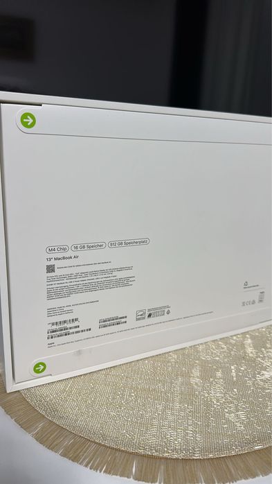 Apple MacBook air 13 m4 16gb 512ssd sigilat argintiu sigilat
