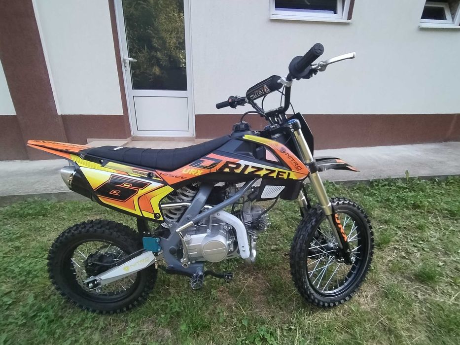 Motocicletă Motocross 125 cc Pit Bike Nitro Motors Nouă
