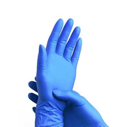 НА ЕДРО: Нитрилни ръкавици - черни и сини!
