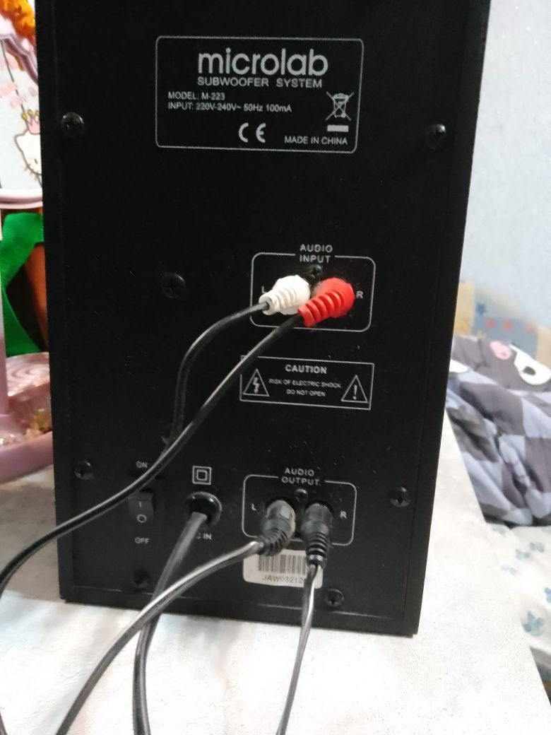 Колонки с сабом . Microlab m-223