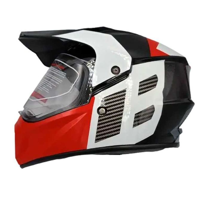 Кросова каска с визьор, Full Face, DOT, Размер: M; L; XL - Вело, Мото