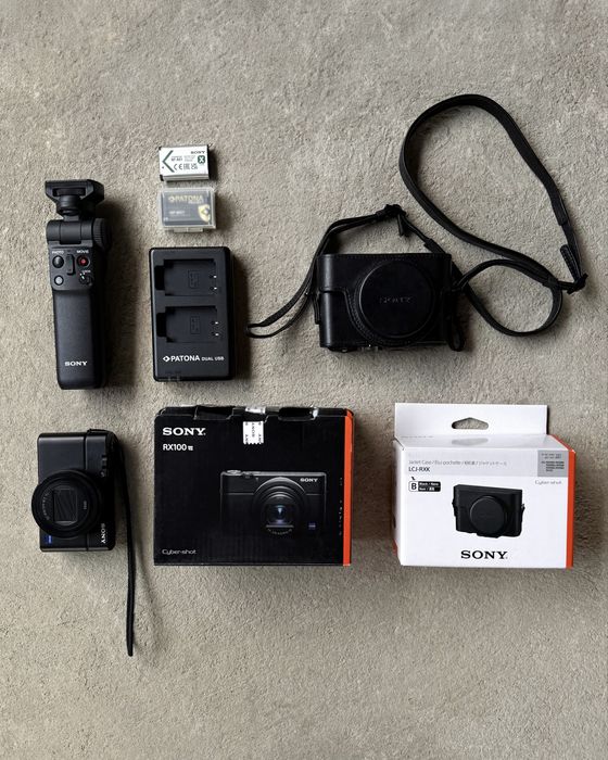 Kit Sony Cyber-shot RX100 VII 4K