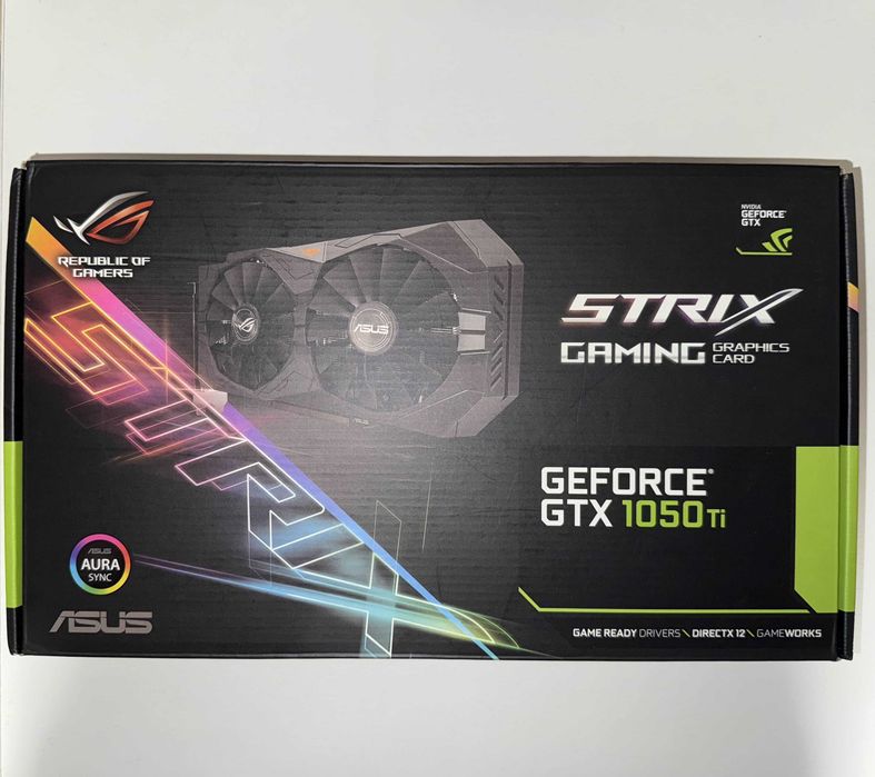 Видео карта/Graphics card Asus GeForce GTX 1050ti 4gb