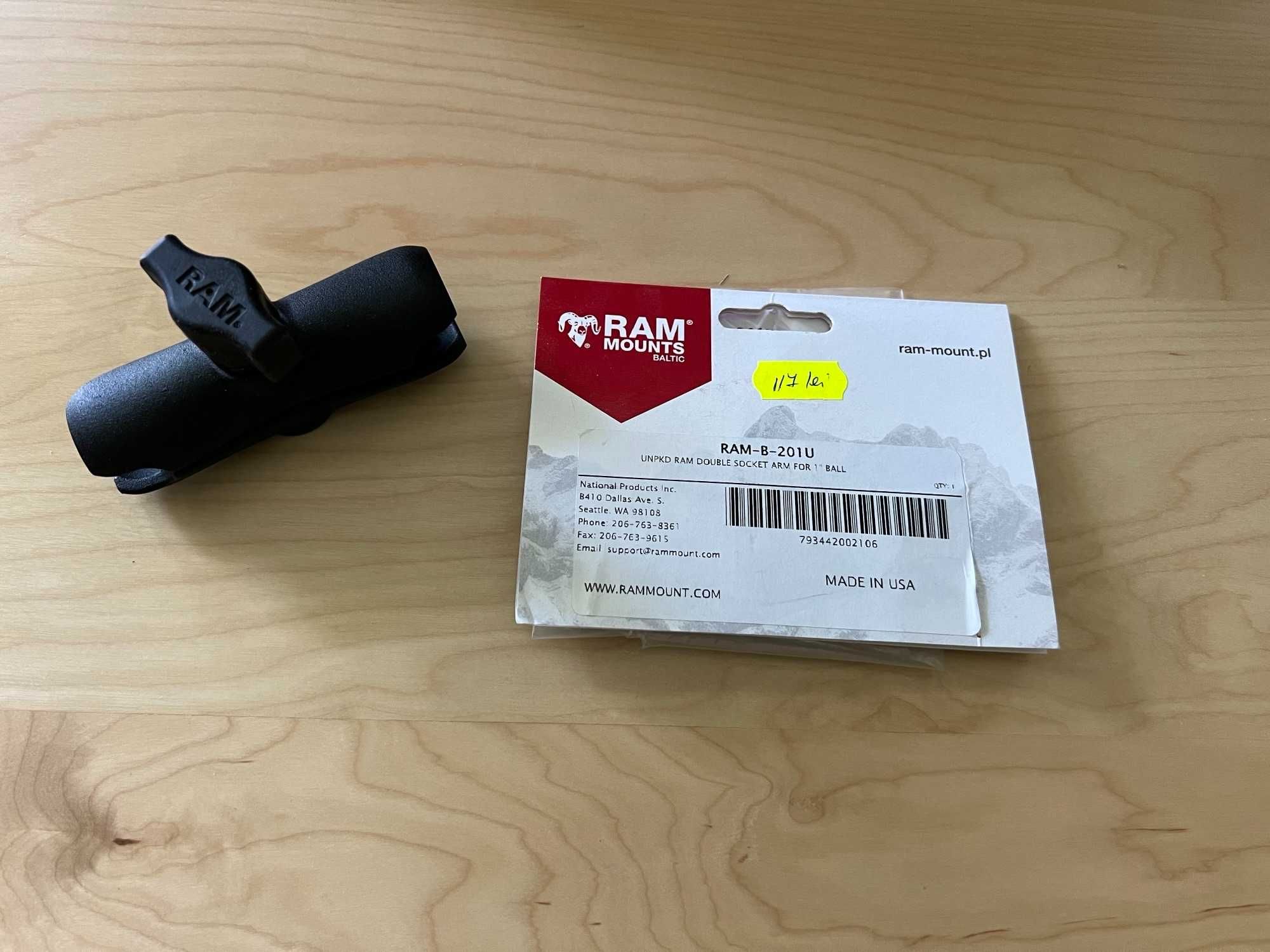 RAM suport telefon si Topcase moto/scuter 46L